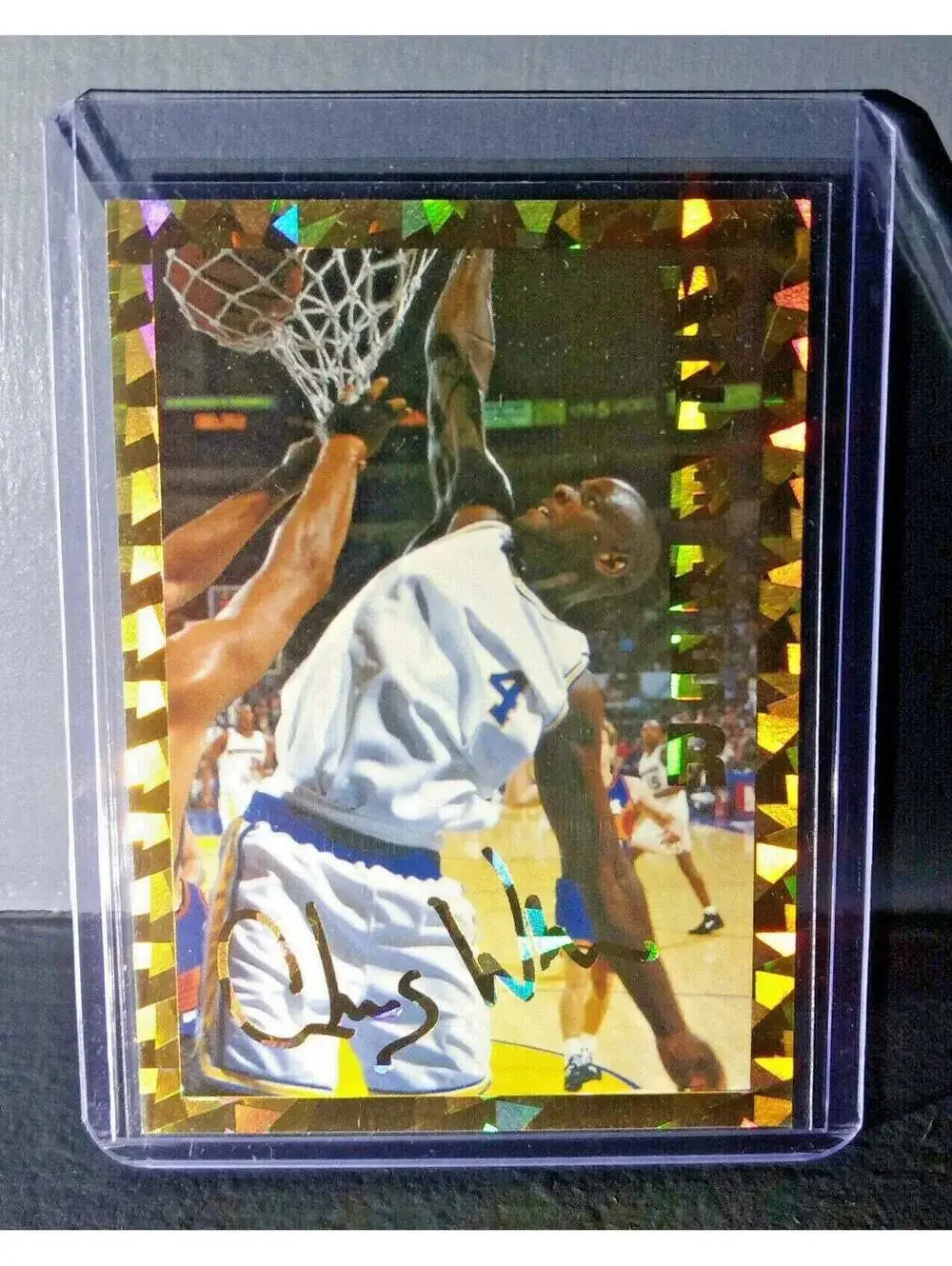 1993 Chris Webber Sports Edition Gold Foil Michigan Wolverines Basketball Card
